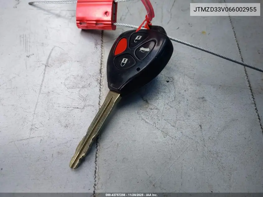 JTMZD33V066002955 2006 Toyota Rav4