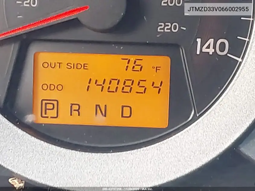 JTMZD33V066002955 2006 Toyota Rav4