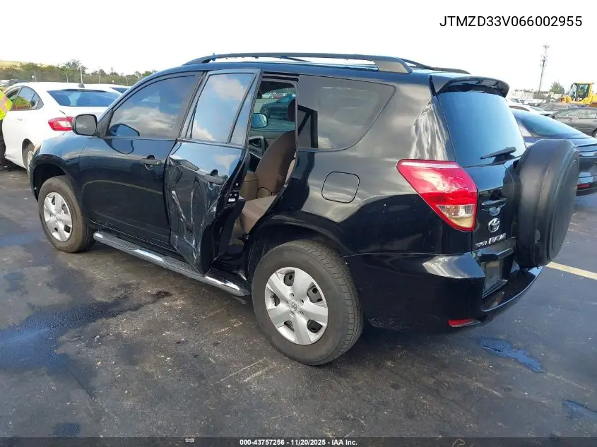 JTMZD33V066002955 2006 Toyota Rav4