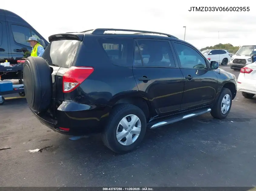 JTMZD33V066002955 2006 Toyota Rav4