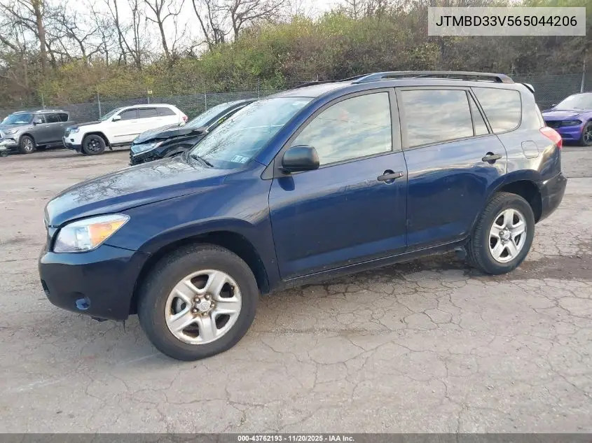 JTMBD33V565044206 2006 Toyota Rav4