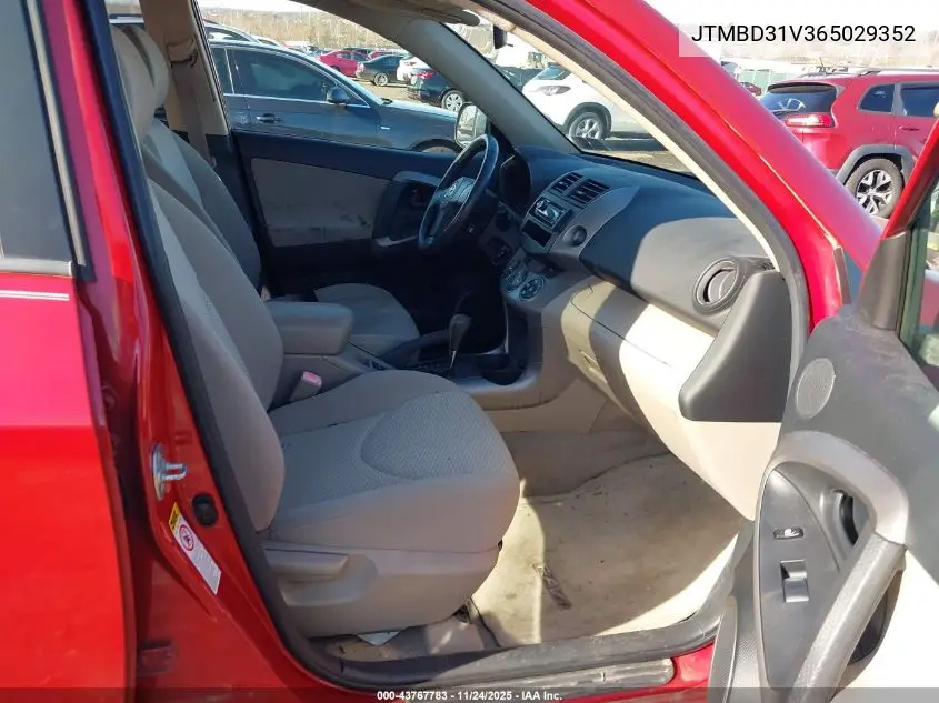 JTMBD31V365029352 2006 Toyota Rav4 Limited
