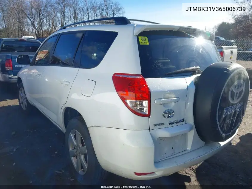 JTMBK31V365006739 2006 Toyota Rav4 Limited V6