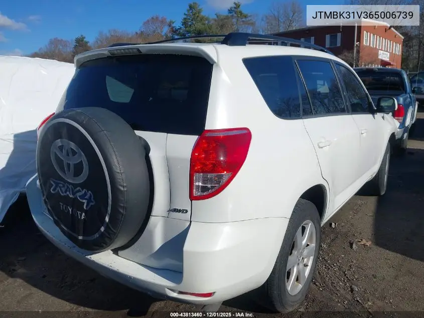 JTMBK31V365006739 2006 Toyota Rav4 Limited V6
