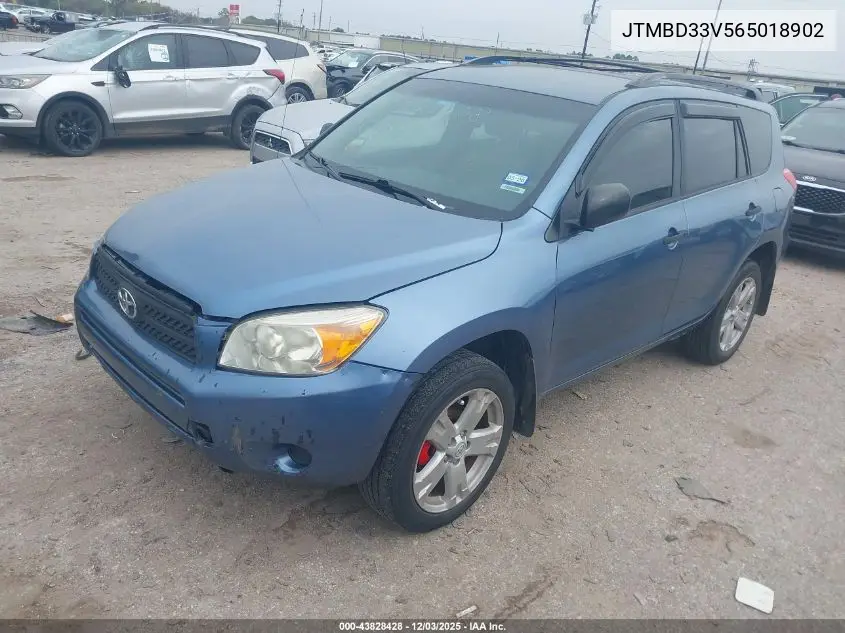 JTMBD33V565018902 2006 Toyota Rav4