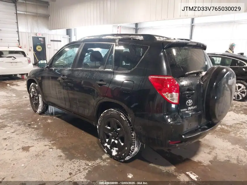 JTMZD33V765030029 2006 Toyota Rav4