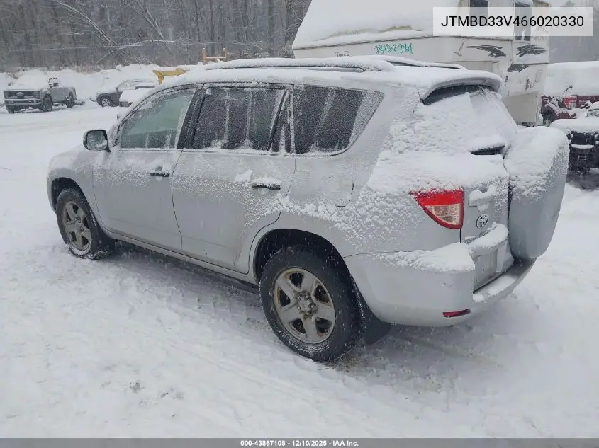 JTMBD33V466020330 2006 Toyota Rav4