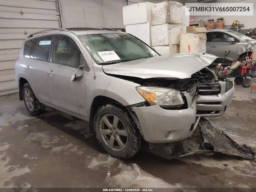 JTMBK31V665007254 2006 Toyota Rav4 Limited V6