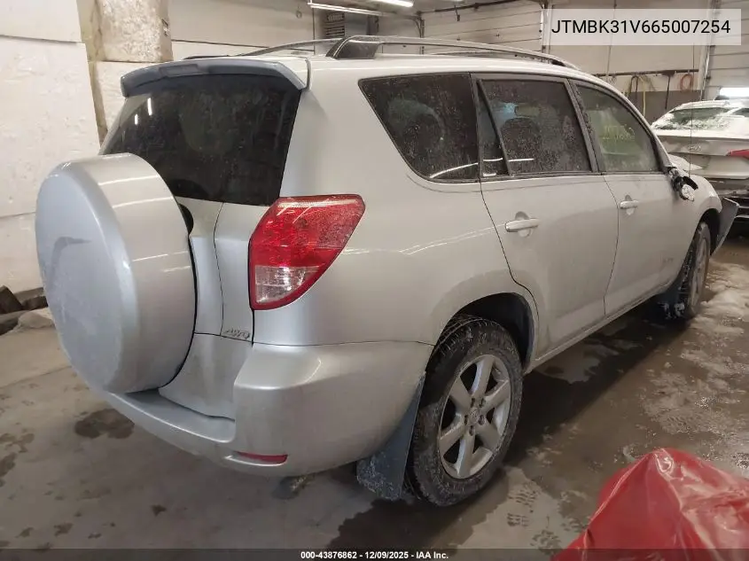 JTMBK31V665007254 2006 Toyota Rav4 Limited V6