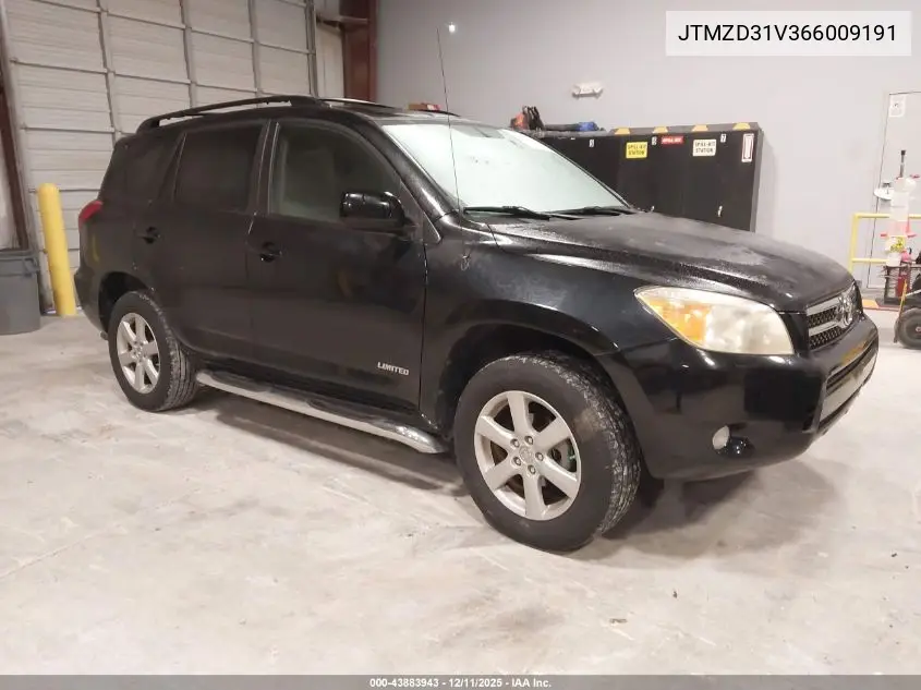 JTMZD31V366009191 2006 Toyota Rav4 Limited
