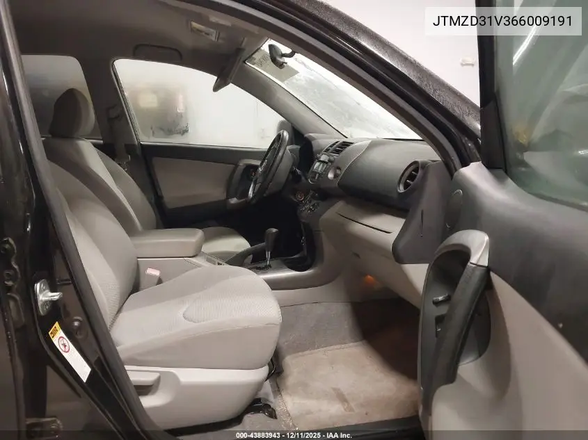 JTMZD31V366009191 2006 Toyota Rav4 Limited