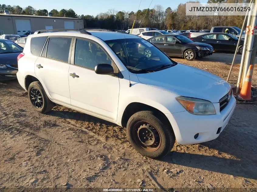 JTMZD33V666016259 2006 Toyota Rav4