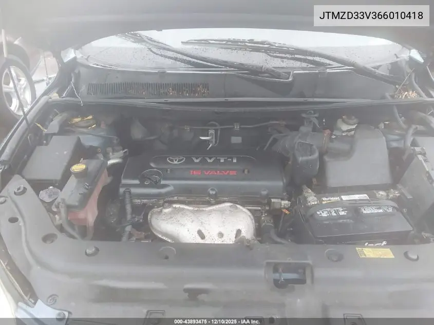 JTMZD33V366010418 2006 Toyota Rav4