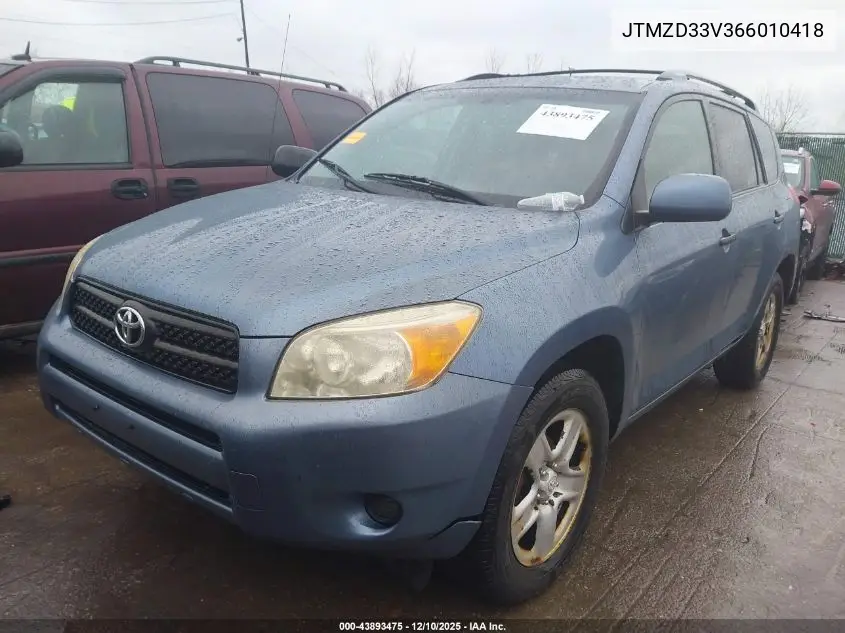 JTMZD33V366010418 2006 Toyota Rav4