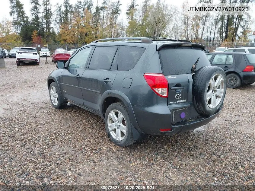 JTMBK32V276010923 2007 Toyota Rav4 Sport