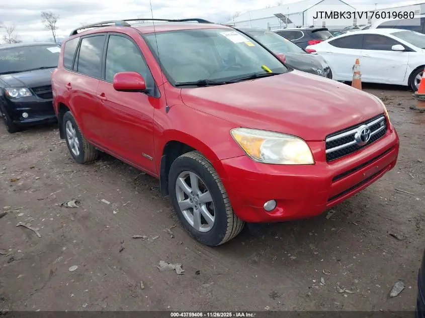 JTMBK31V176019680 2007 Toyota Rav4 Limited V6
