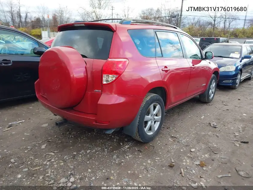 JTMBK31V176019680 2007 Toyota Rav4 Limited V6