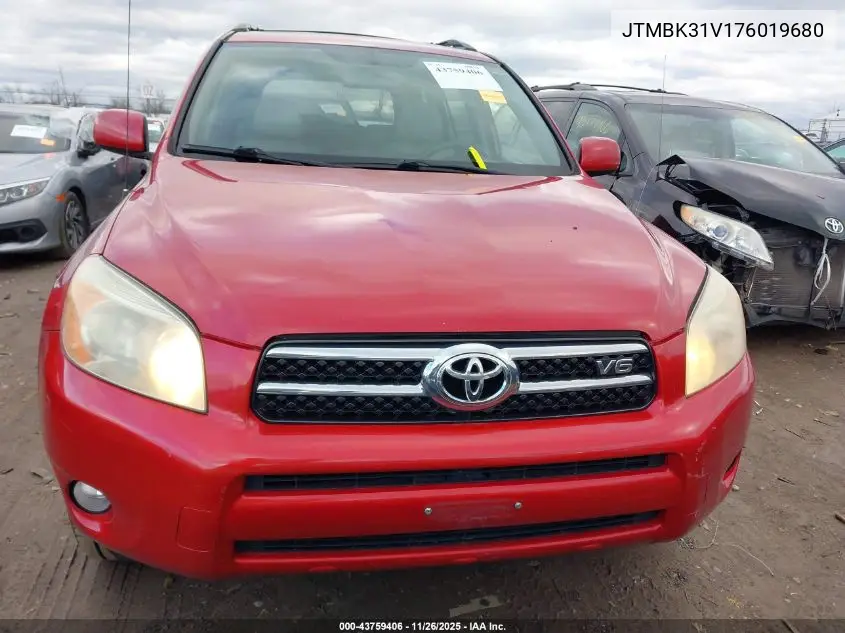 JTMBK31V176019680 2007 Toyota Rav4 Limited V6