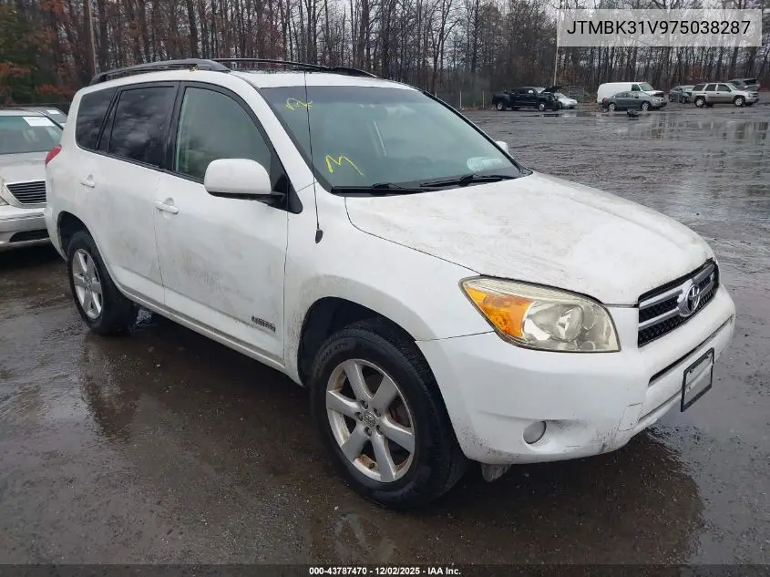 JTMBK31V975038287 2007 Toyota Rav4 Limited V6