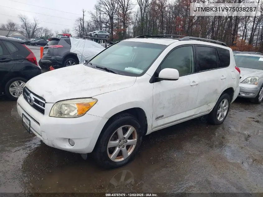 JTMBK31V975038287 2007 Toyota Rav4 Limited V6