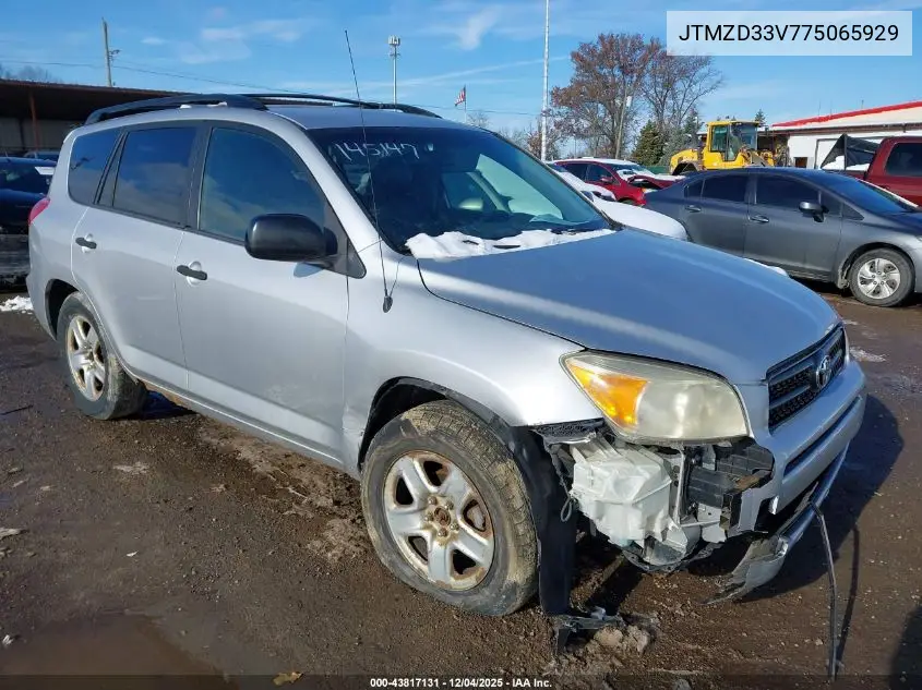 JTMZD33V775065929 2007 Toyota Rav4