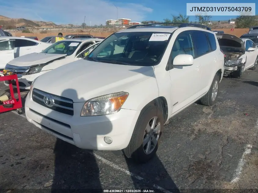 JTMZD31V075043709 2007 Toyota Rav4 Limited