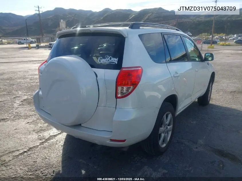 JTMZD31V075043709 2007 Toyota Rav4 Limited