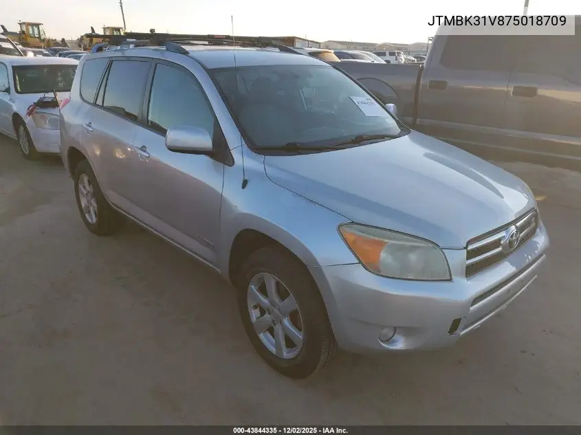 JTMBK31V875018709 2007 Toyota Rav4 Limited V6