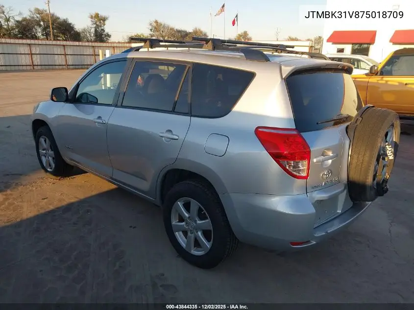 JTMBK31V875018709 2007 Toyota Rav4 Limited V6