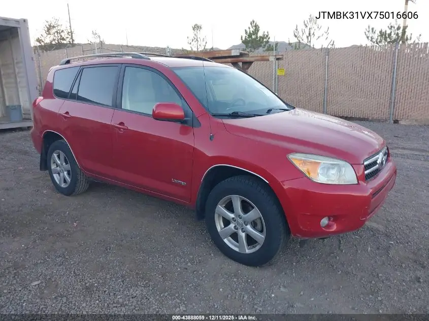 JTMBK31VX75016606 2007 Toyota Rav4 Limited V6