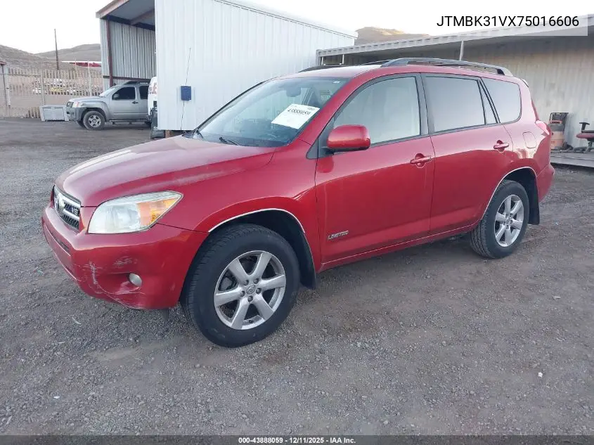 JTMBK31VX75016606 2007 Toyota Rav4 Limited V6