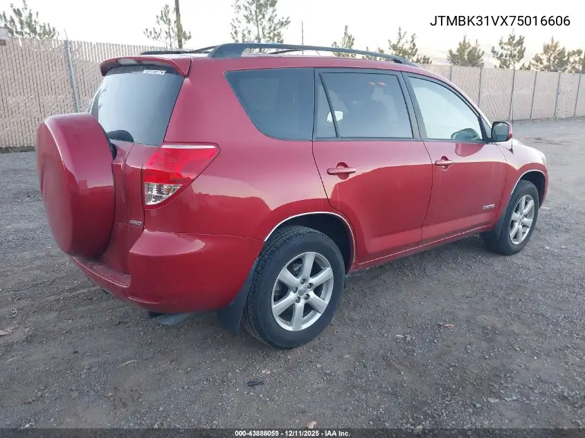 JTMBK31VX75016606 2007 Toyota Rav4 Limited V6