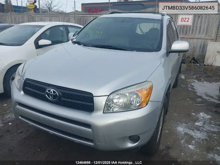 JTMBD33V586082645 2008 Toyota Rav4
