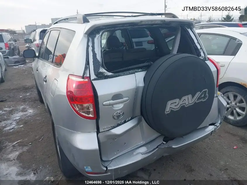 JTMBD33V586082645 2008 Toyota Rav4
