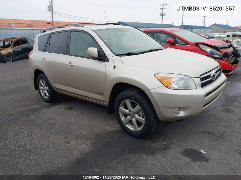 JTMBD31V185201557 2008 Toyota Rav4 Limited