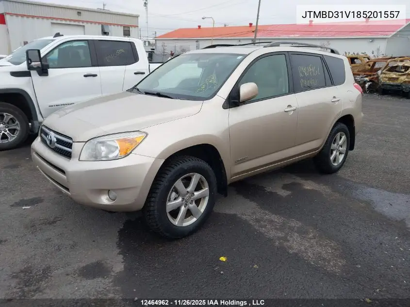 JTMBD31V185201557 2008 Toyota Rav4 Limited