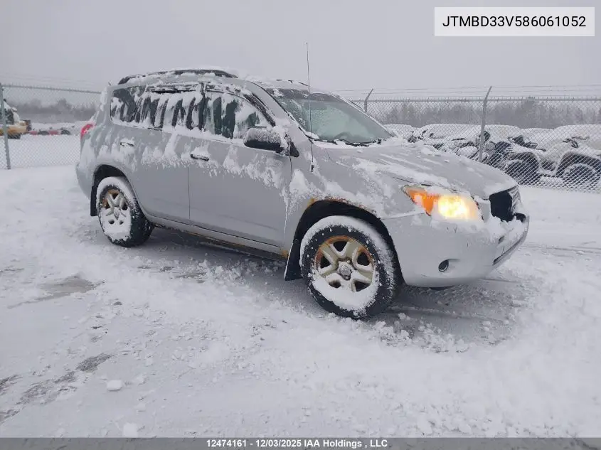 JTMBD33V586061052 2008 Toyota Rav4