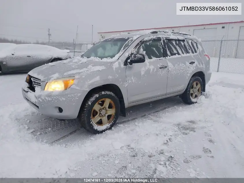 JTMBD33V586061052 2008 Toyota Rav4