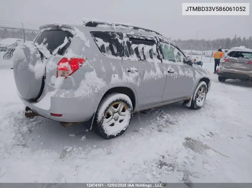 JTMBD33V586061052 2008 Toyota Rav4