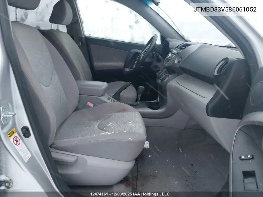 JTMBD33V586061052 2008 Toyota Rav4