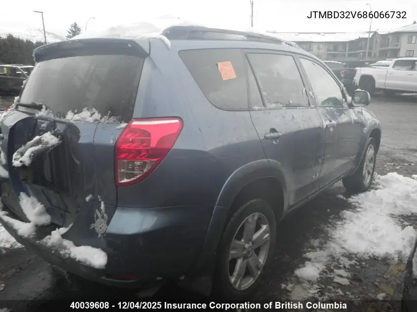 JTMBD32V686066732 2008 Toyota Rav4