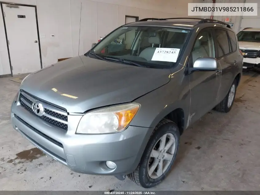 JTMBD31V985211866 2008 Toyota Rav4 Limited