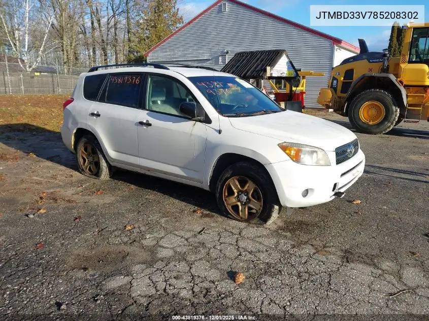 JTMBD33V785208302 2008 Toyota Rav4