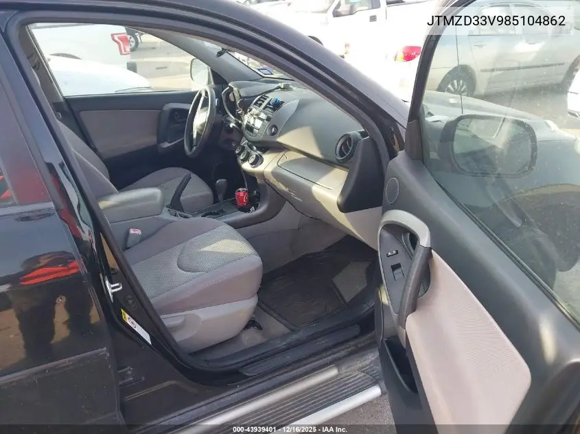 JTMZD33V985104862 2008 Toyota Rav4
