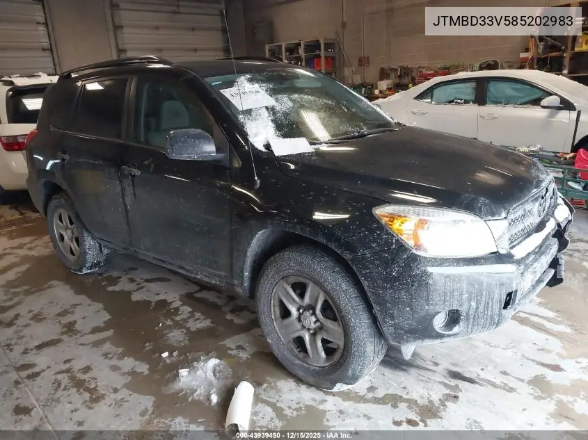 JTMBD33V585202983 2008 Toyota Rav4
