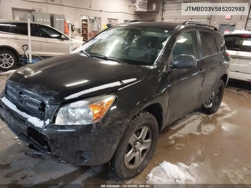 JTMBD33V585202983 2008 Toyota Rav4