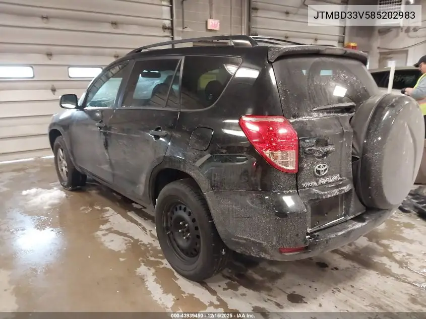 JTMBD33V585202983 2008 Toyota Rav4