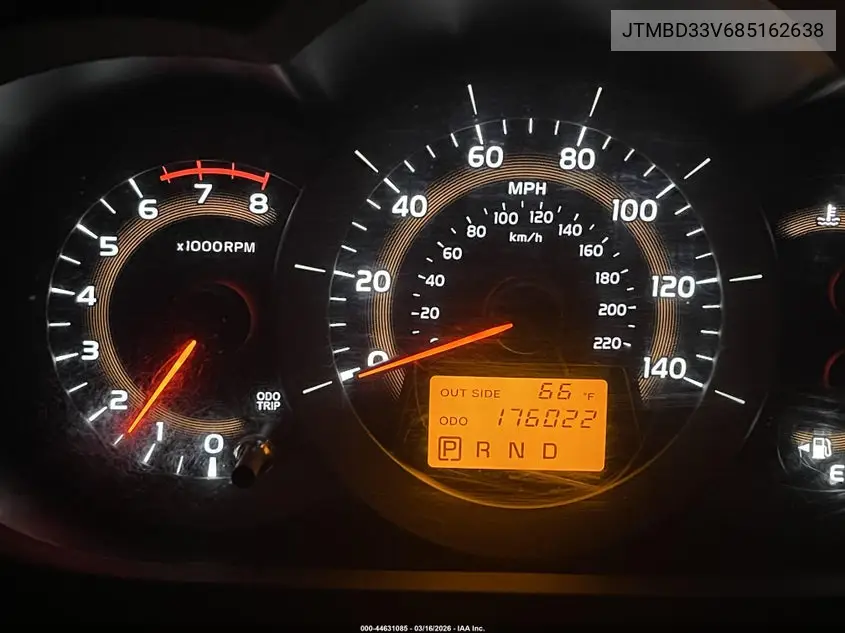 JTMBD33V685162638 2008 Toyota Rav4