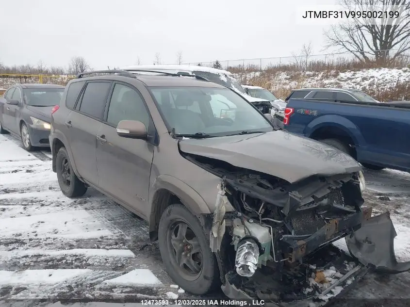 JTMBF31V995002199 2009 Toyota Rav4 Limited