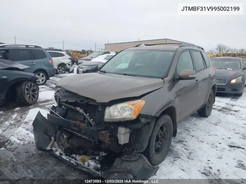 JTMBF31V995002199 2009 Toyota Rav4 Limited